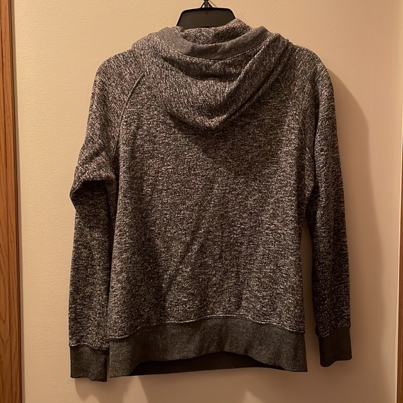 GUC Heather Gray Cowl-neck Sweatshirt - Picture 6 of 6